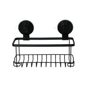 INTERDESIGN Basket with Suction Lock Matte Black